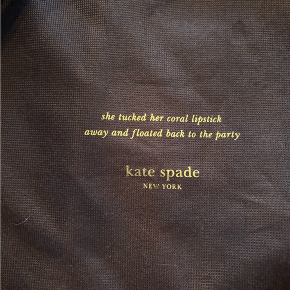 Kate Spade Black Travel Bag with Silver Hardware - Picture 7 of 11